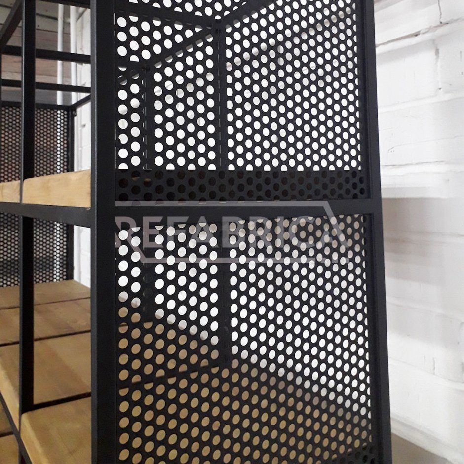 100081 Стеллаж для вертикального хранения защит + комплект крепежа