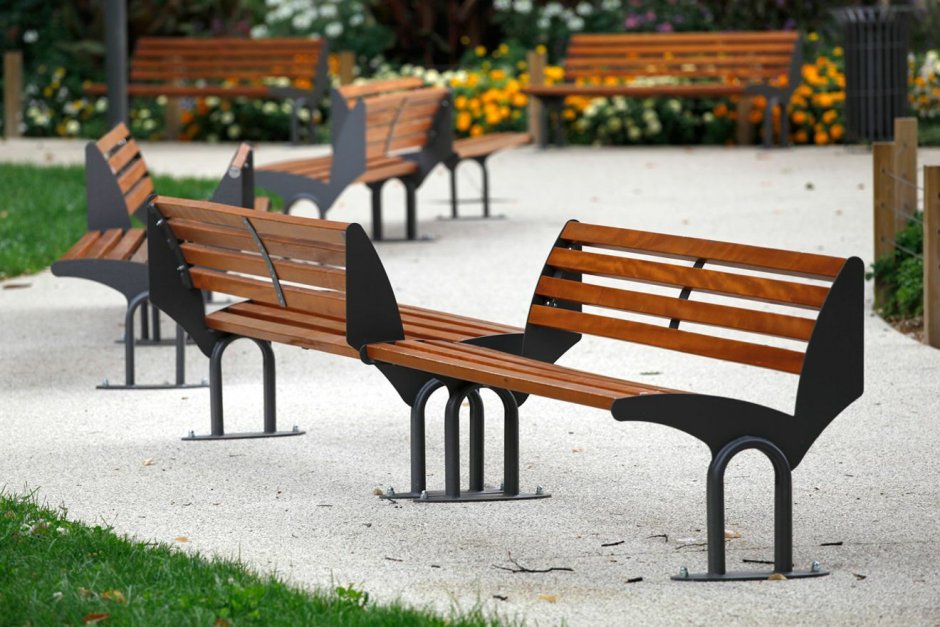 Скамья уличная Парковая c757m3