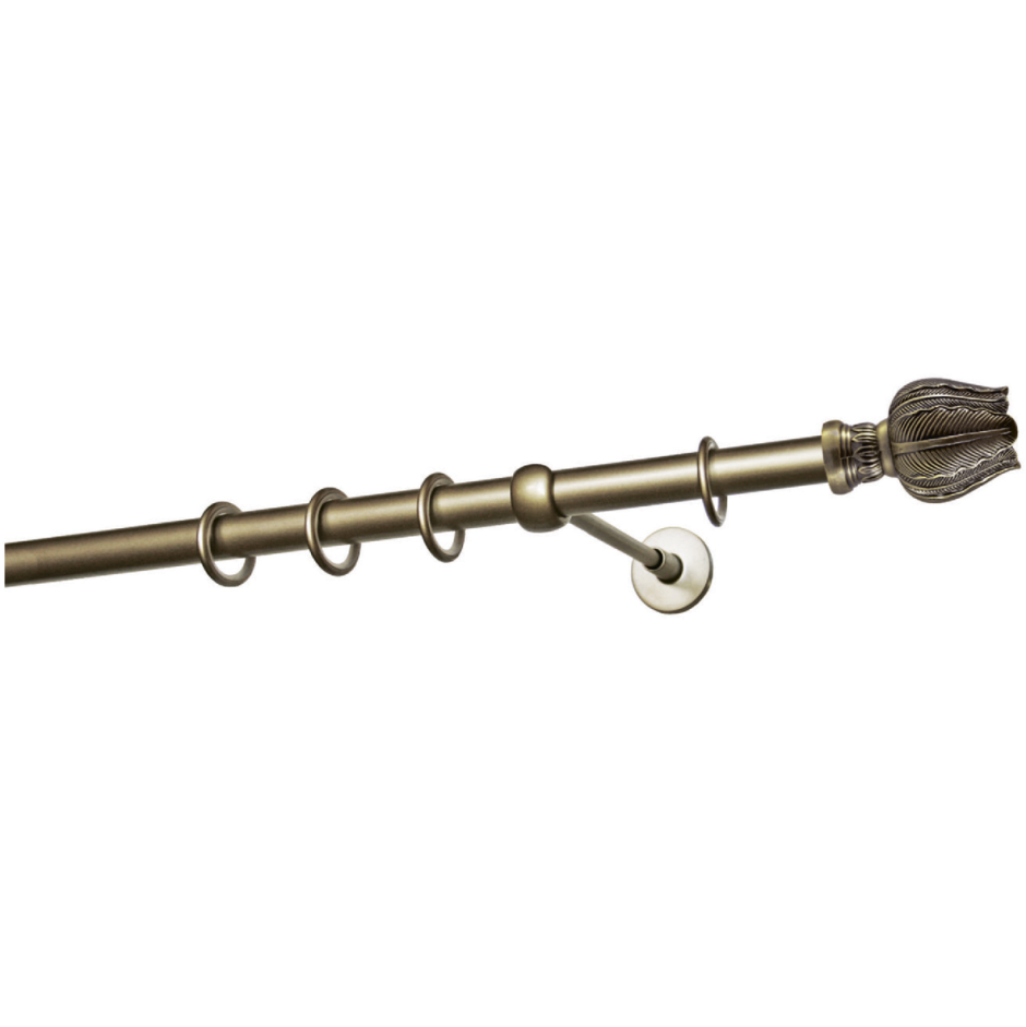 Карниз латунь Чили Ампир д30_штанга гов антич_латунь