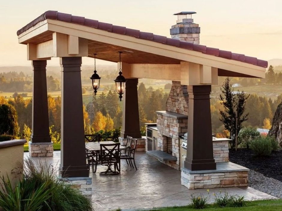 Беседка патио Ротонда