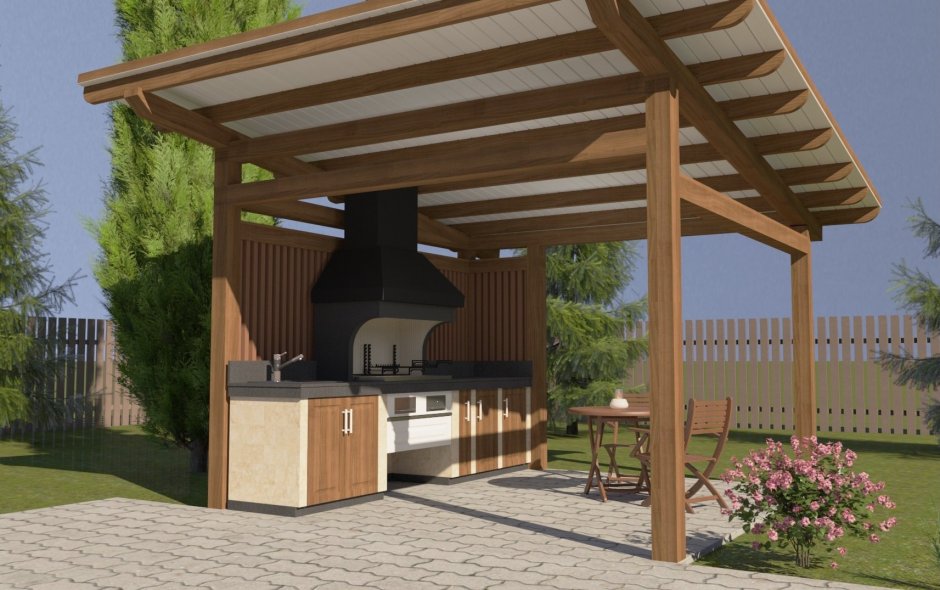 Беседка патио 2020