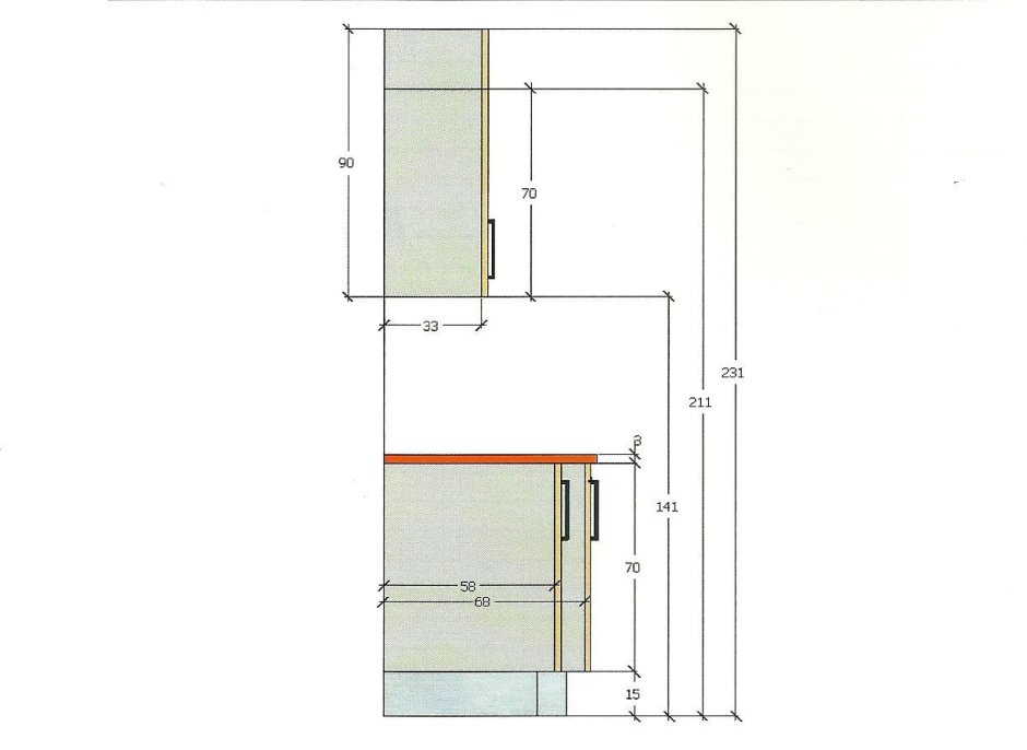 Посудомойка профиль gola сбоку