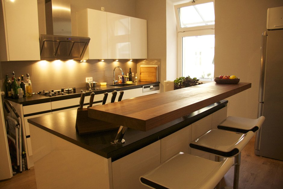 Барная стойка в кафе