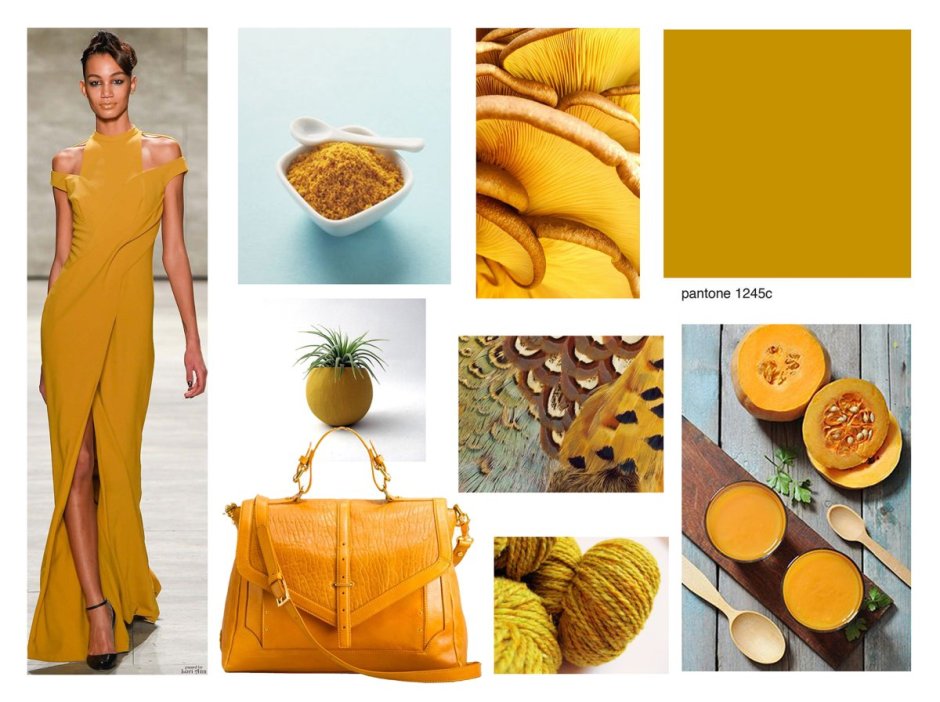 Горчичный цвет сочетание