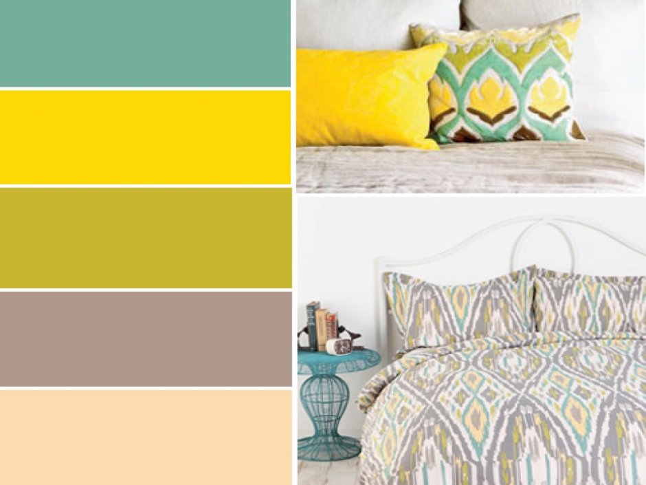 Горчичный цвет палитра сочетаний