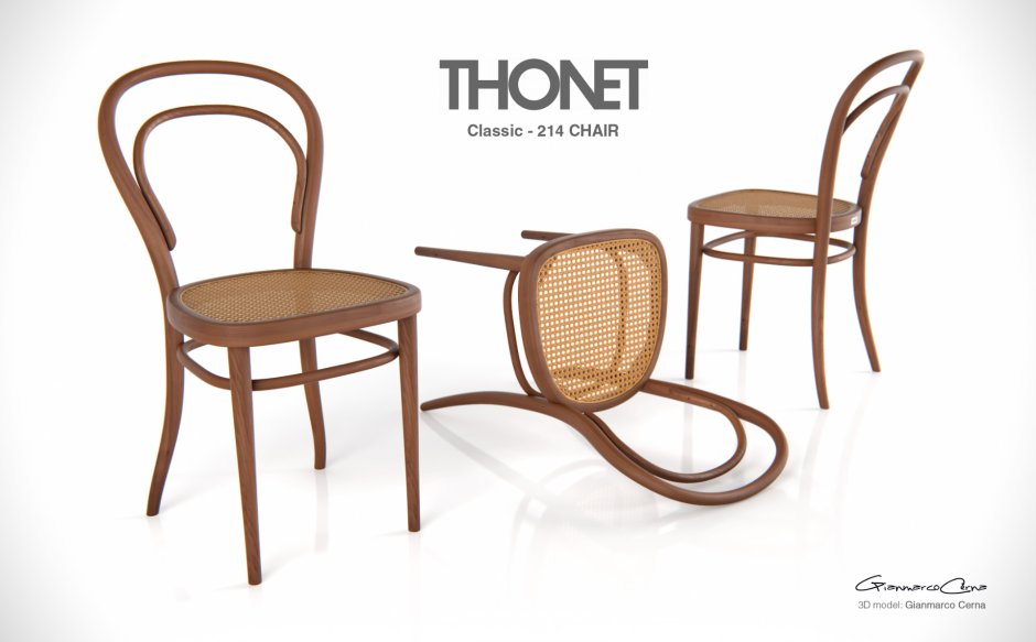 1927 Год Венский стул Thonet