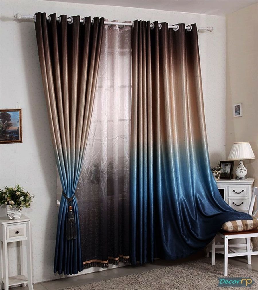 Шторы градиент