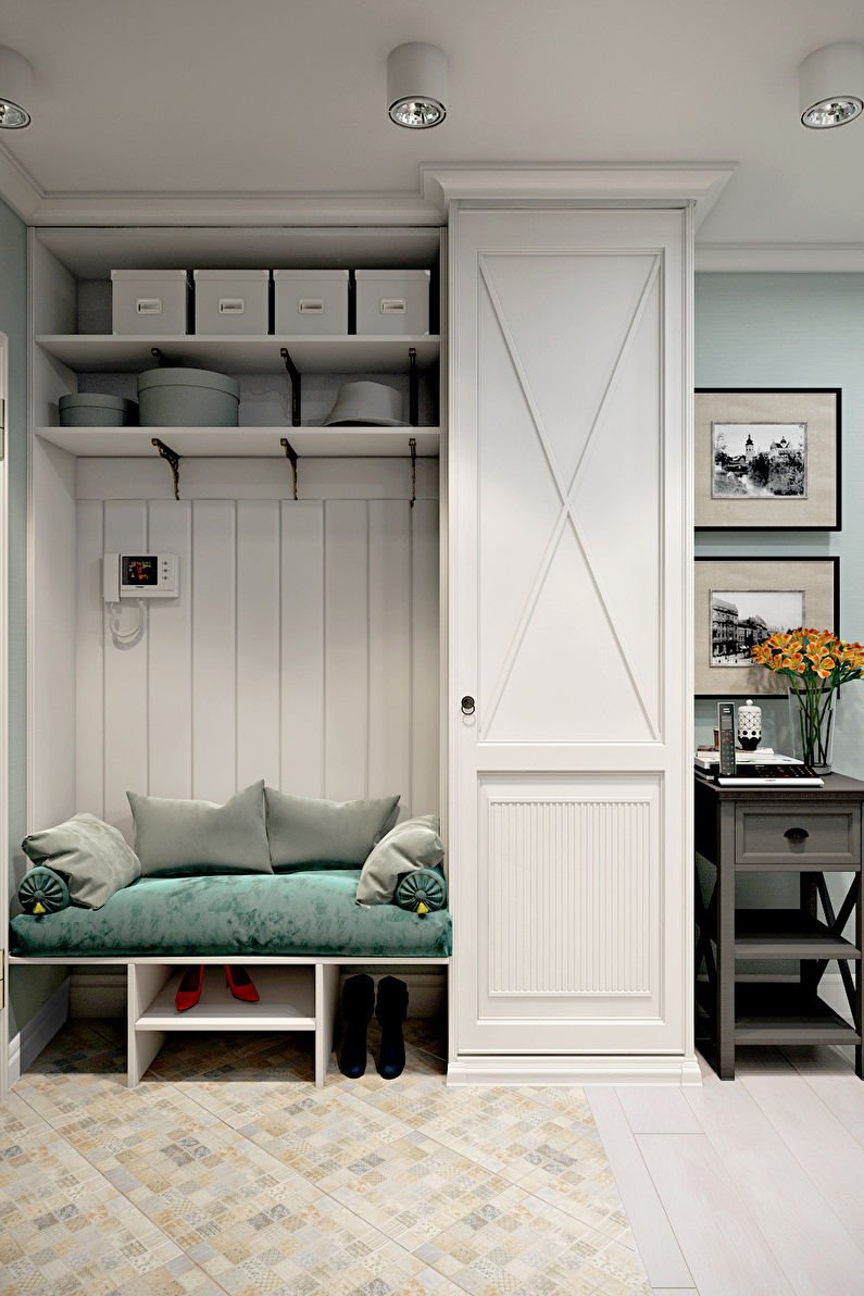 Прихожая икеа Неоклассика