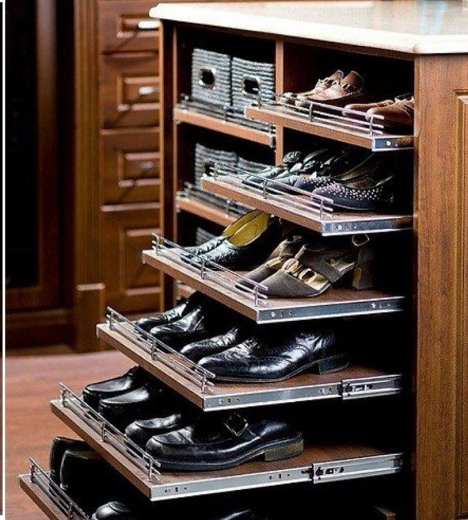 Шкаф обувной высокий узкий