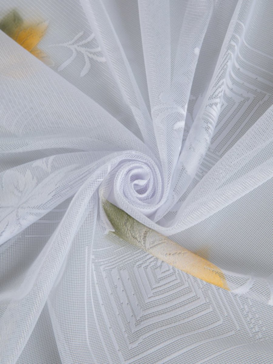 Штора для кухни Магнолия лето 170х300см