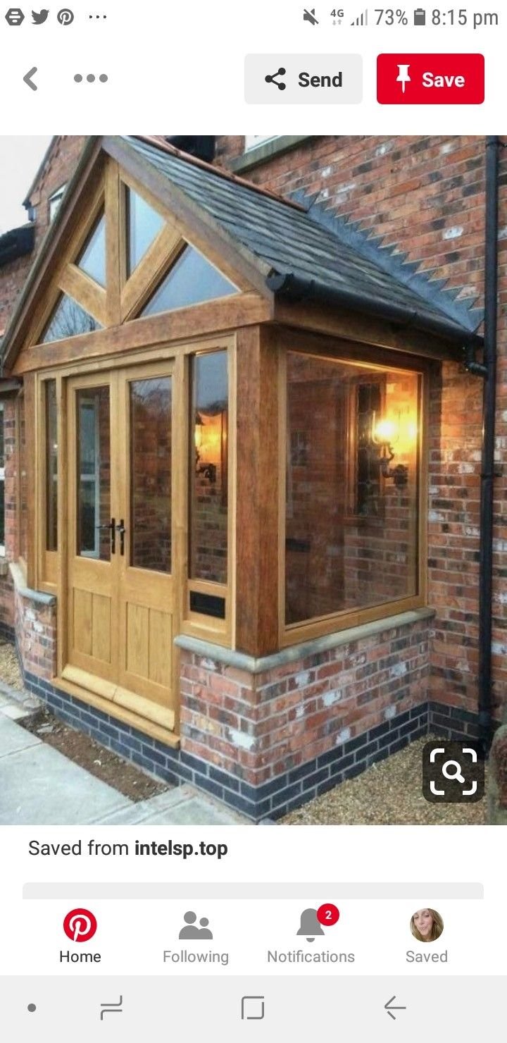 Холодное остекление крыльца