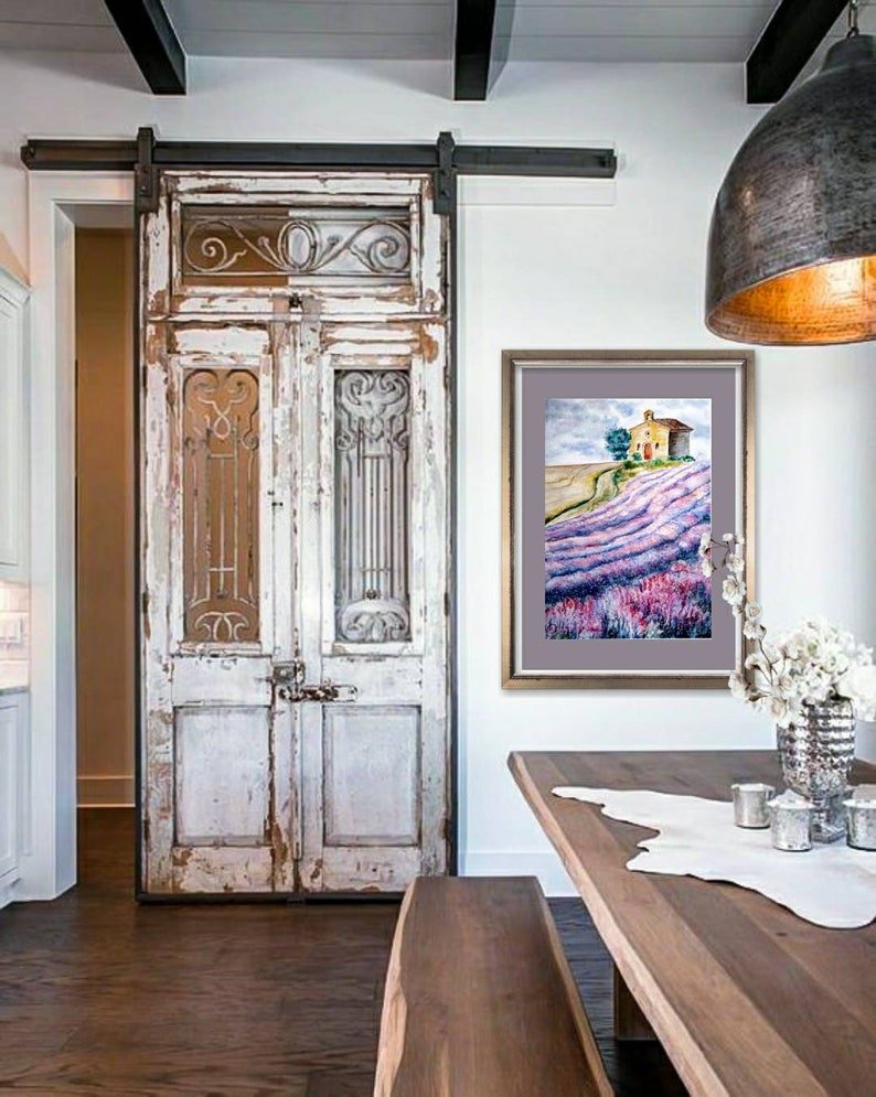 Прихожая в деревенском стиле