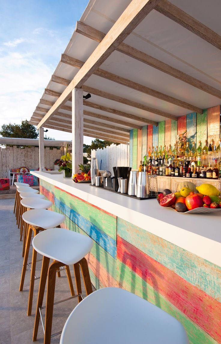 Летнее кафе на пляже