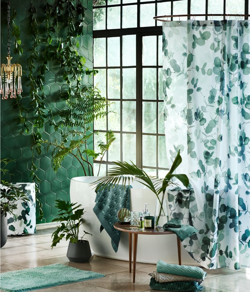 Шторы с тропическим рисунком