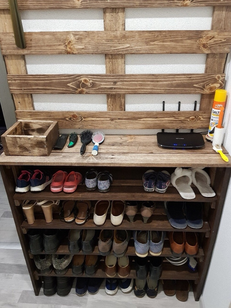 Зонирующий стеллаж лофт