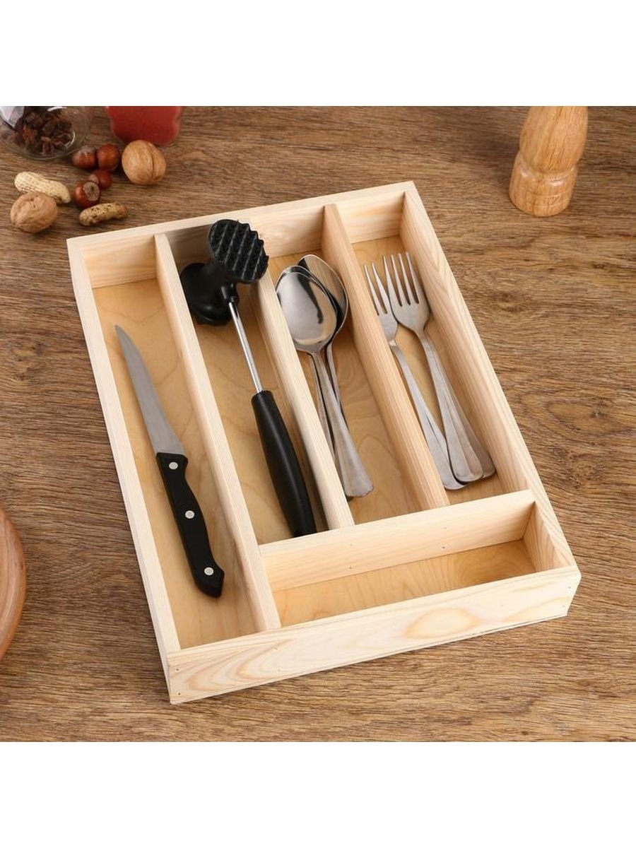 Подставки под столовые приборы дерево черные оптом от производителя