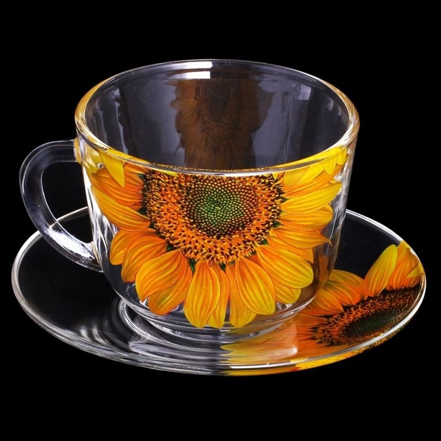 Чайный набор Подсолнухи