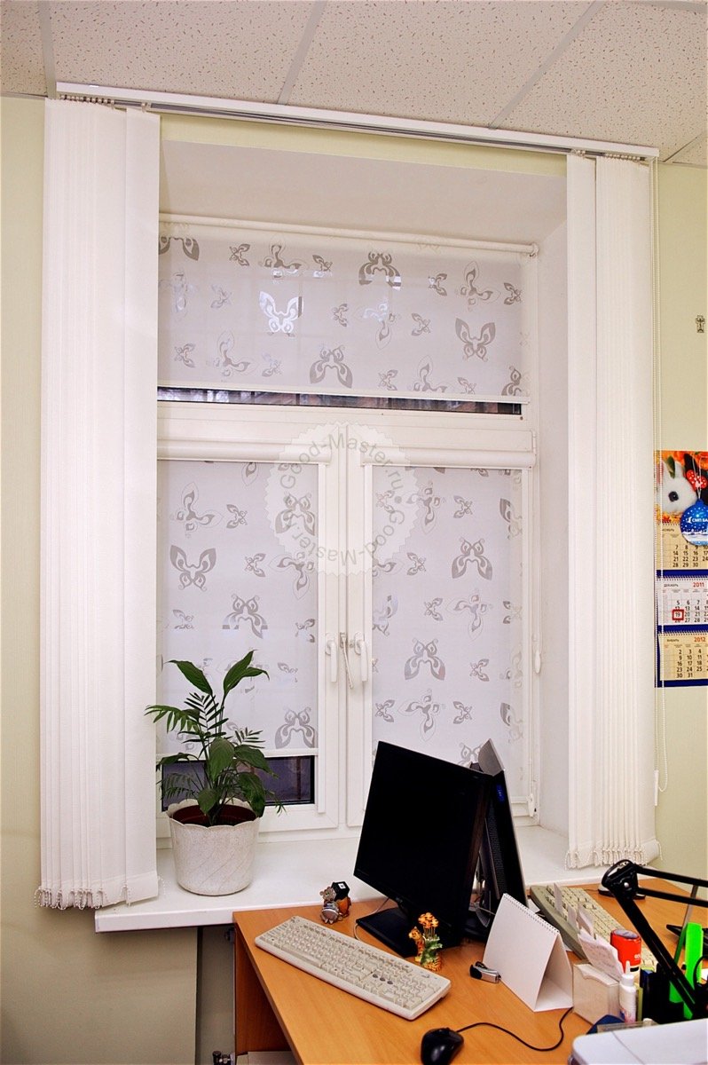 Рулонные шторы на пластиковые окна