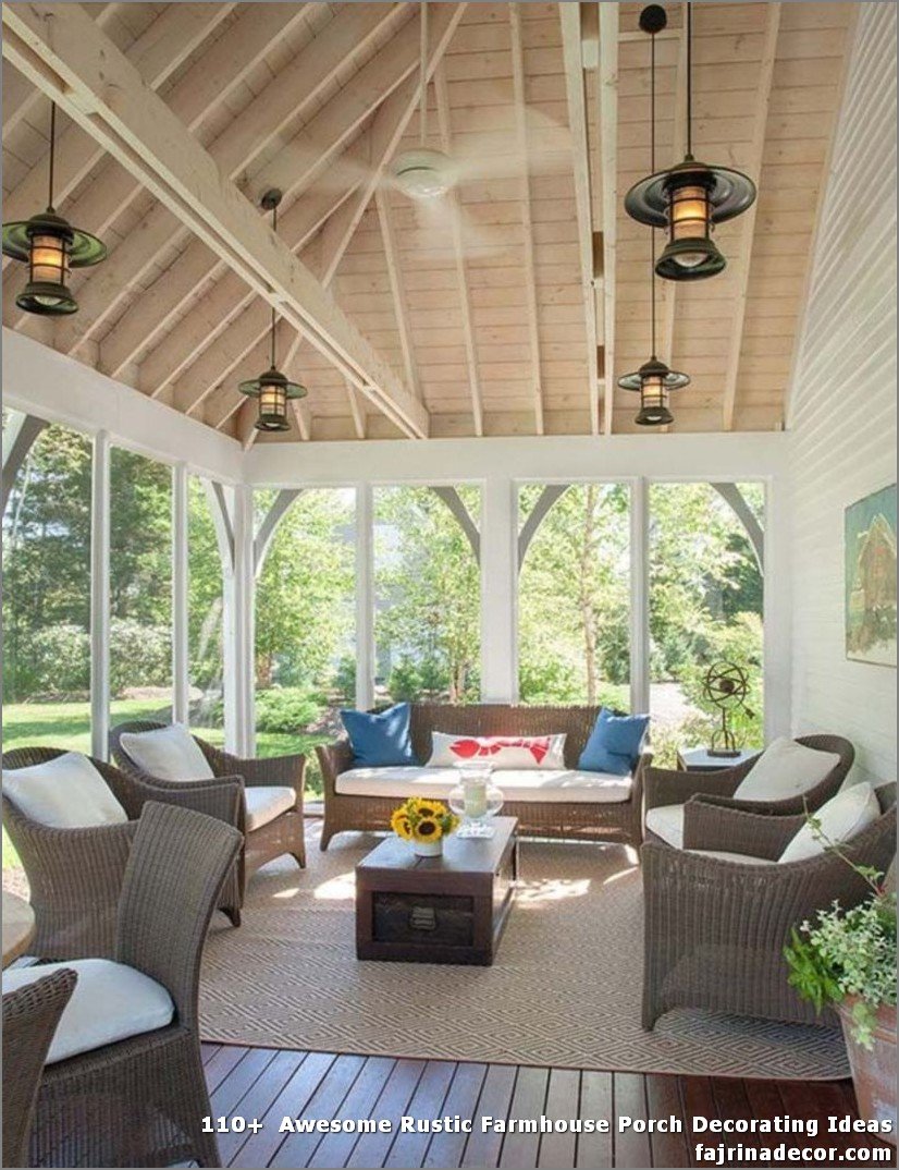 Освещение на веранде