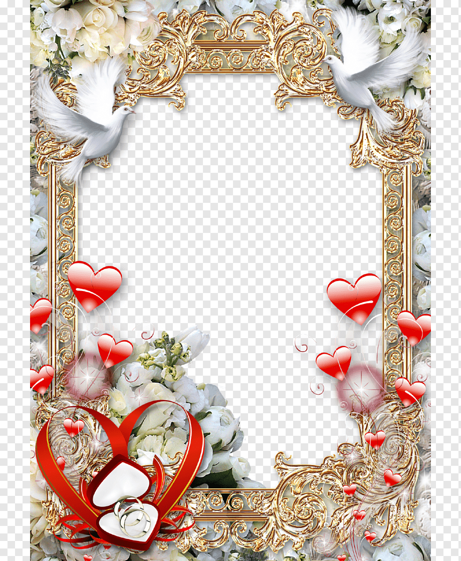 Свадебные рамки для фотошопа