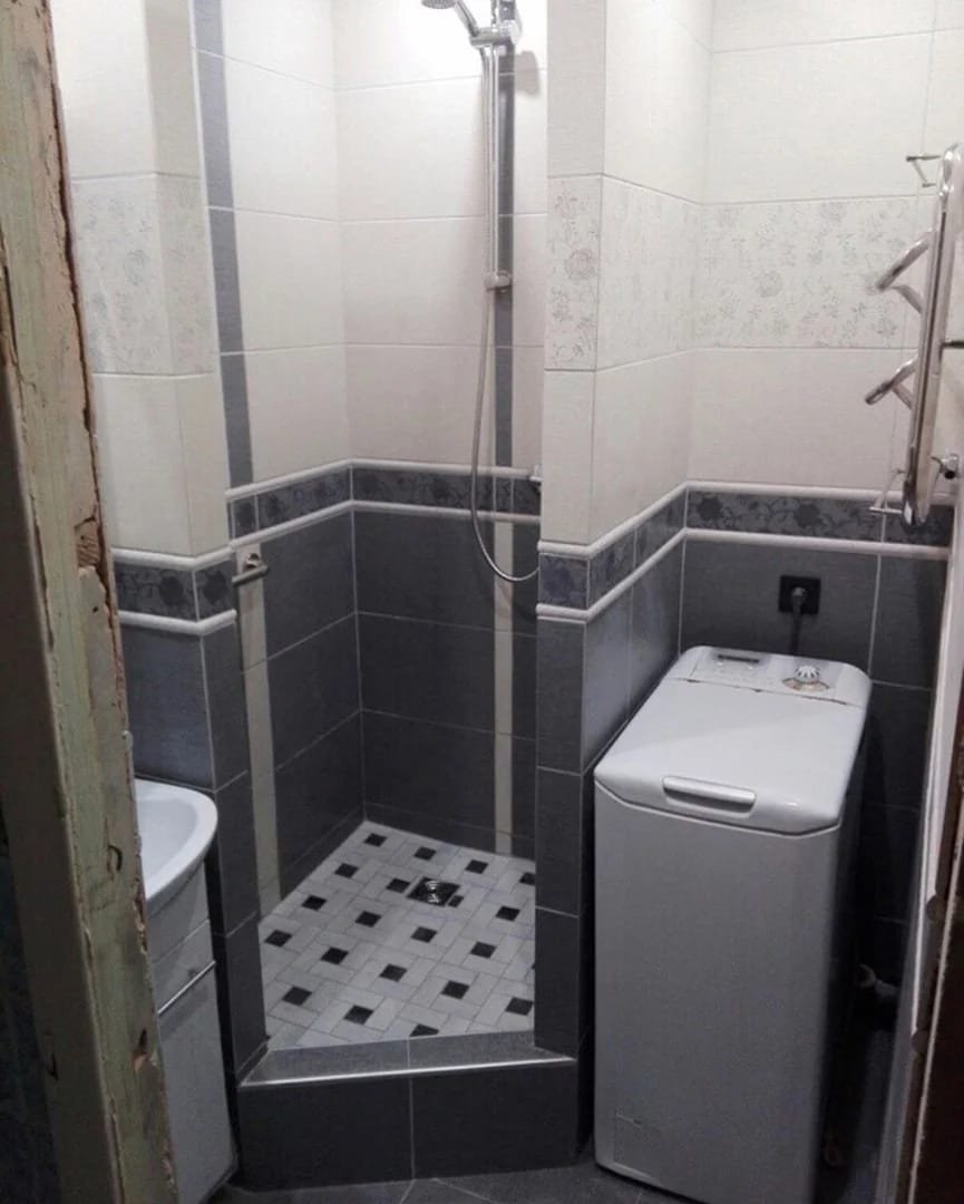 Душевая кабинка в хрушевку