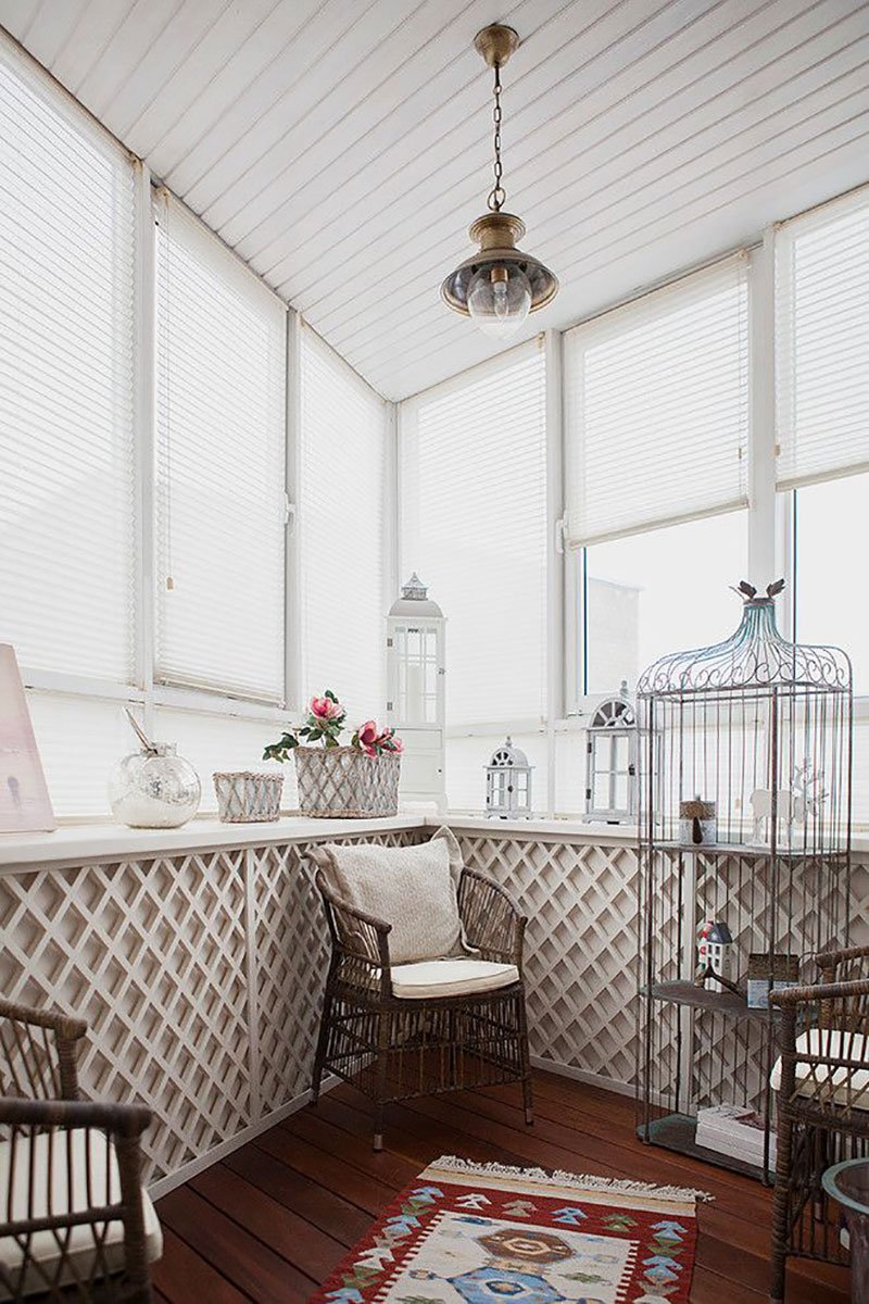 Балкон в стиле Прованс