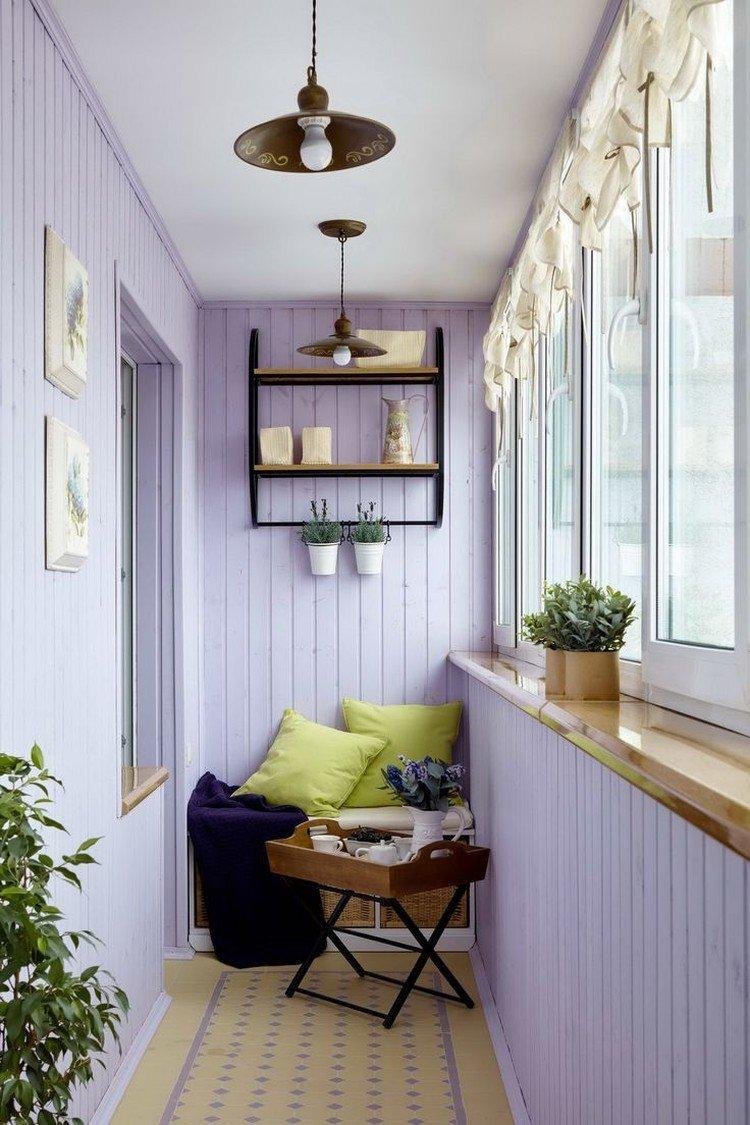 Лоджия в стиле Прованс