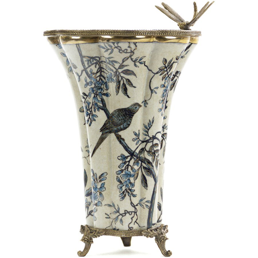 Зеленая ваза Гласар