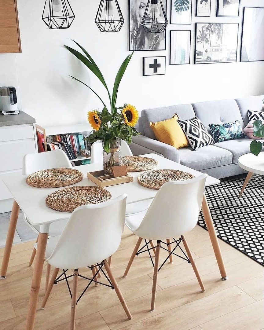 Стулья Eames в интерьере