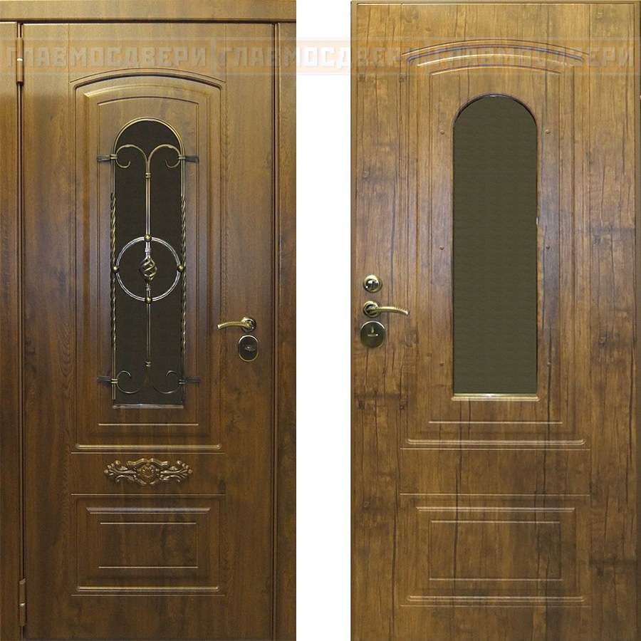 Двери в рустикальном стиле Шале