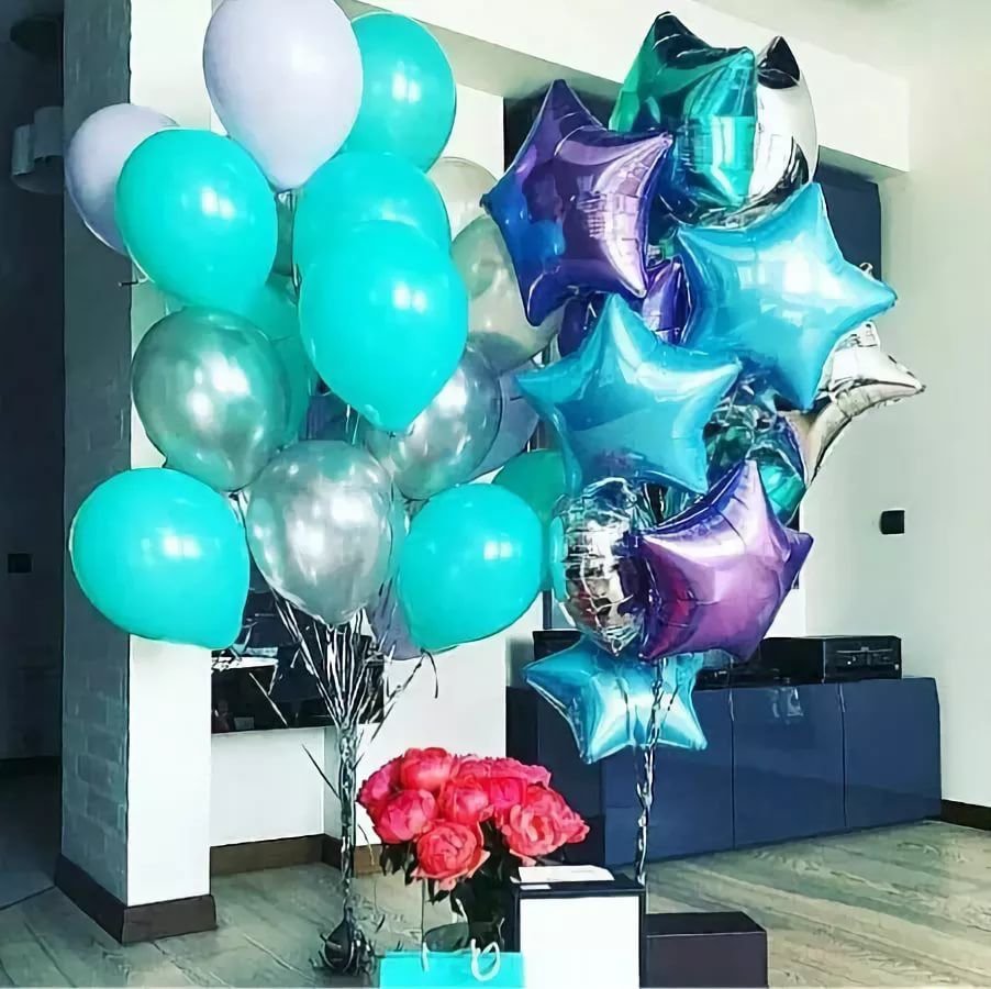 Фонтаны из шаров