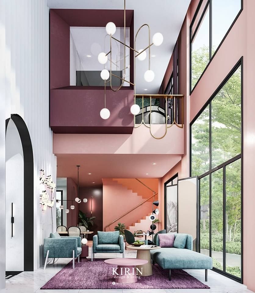 Эстетика коллаж малиновый