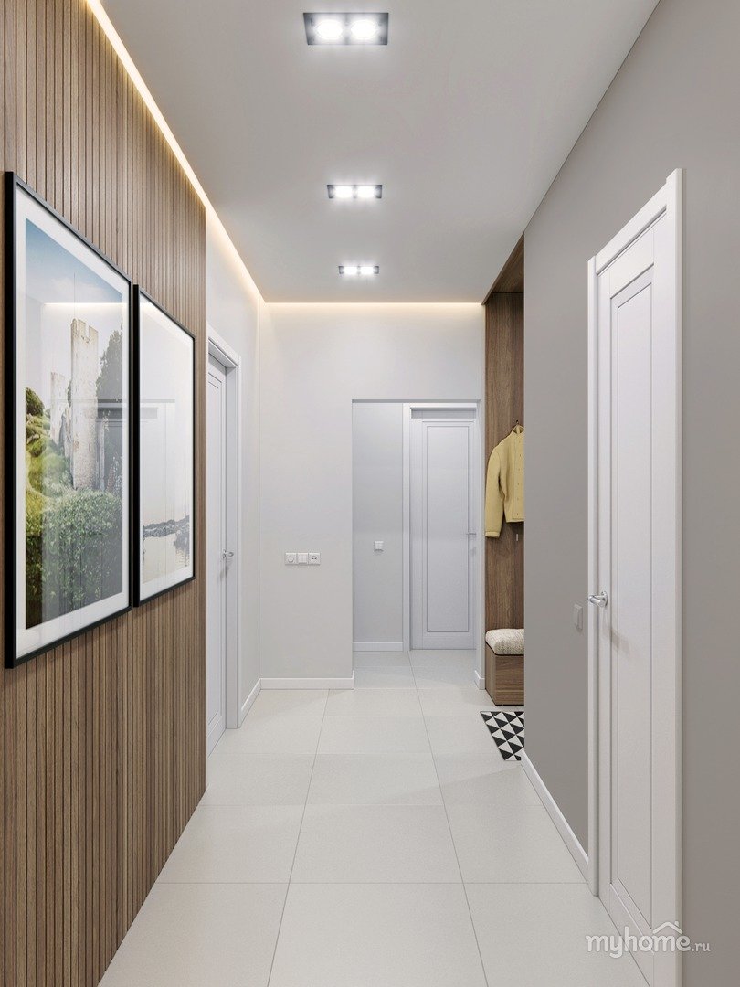 Потолок в коридоре