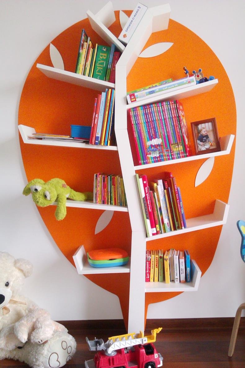 Необычные книжные полки