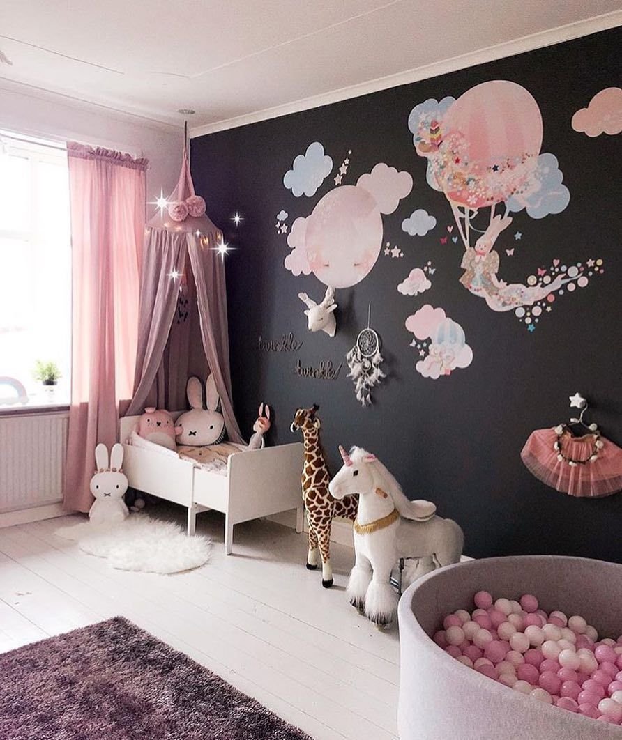 Декор для комнаты девочки