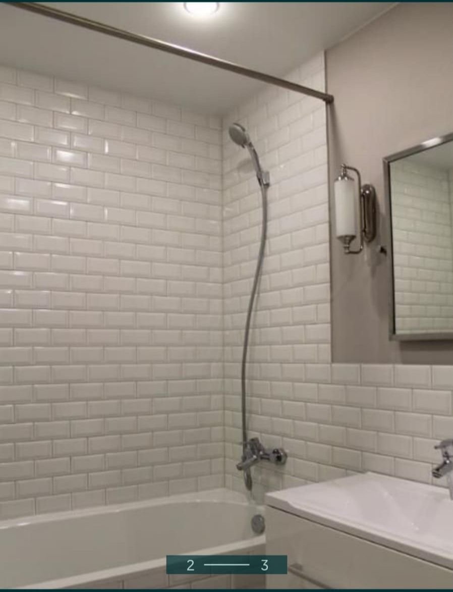 Плитка под кирпич в ванную комнату