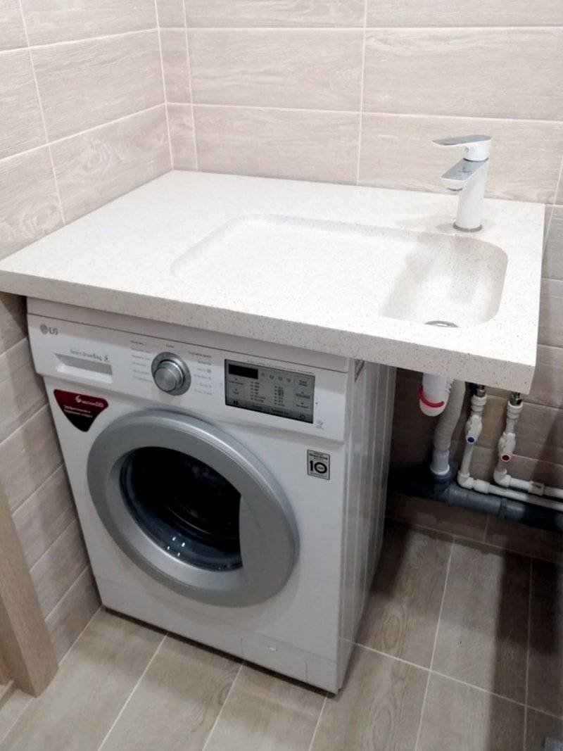 Раковина над стиральной машиной 75см 45 см