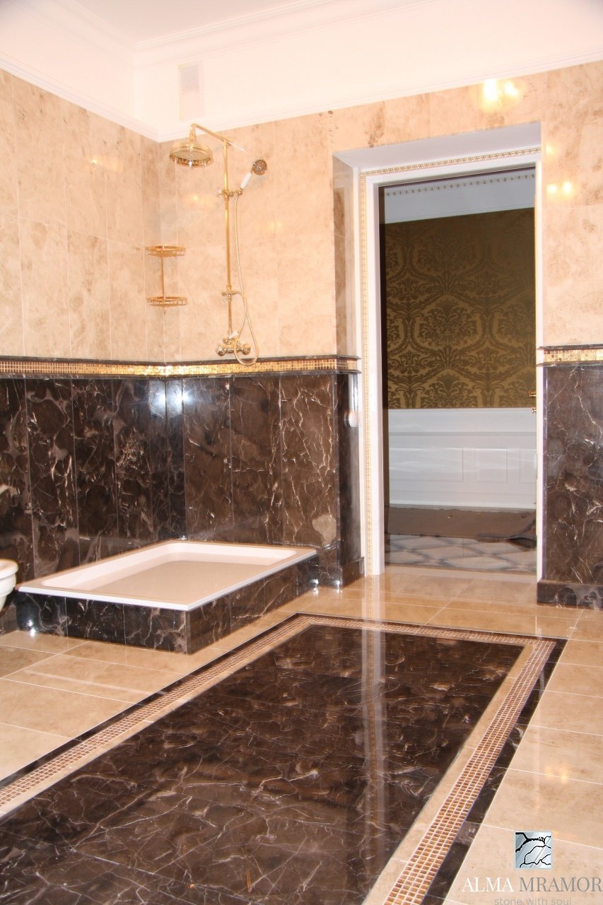 Ванная комната из гранита