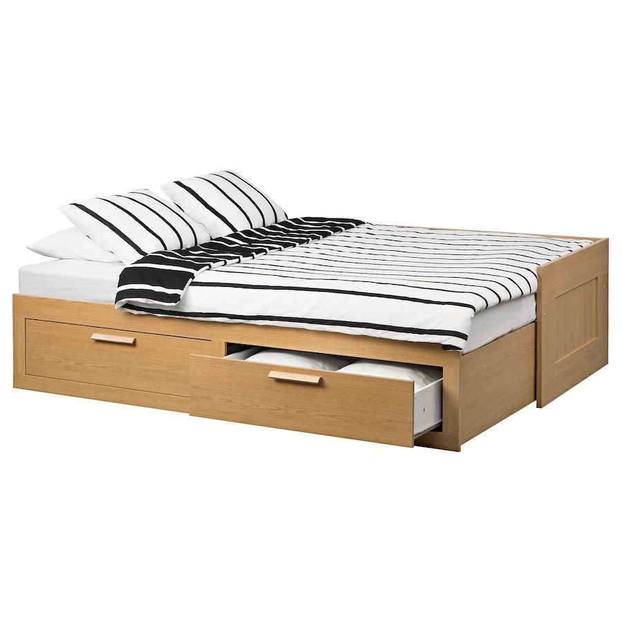 Икеа кровать выдвижная двуспальная