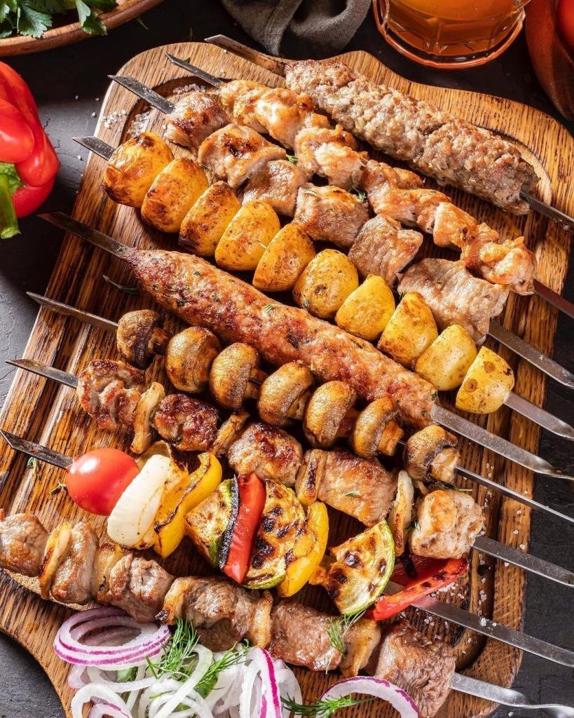 Беседка с мангалом