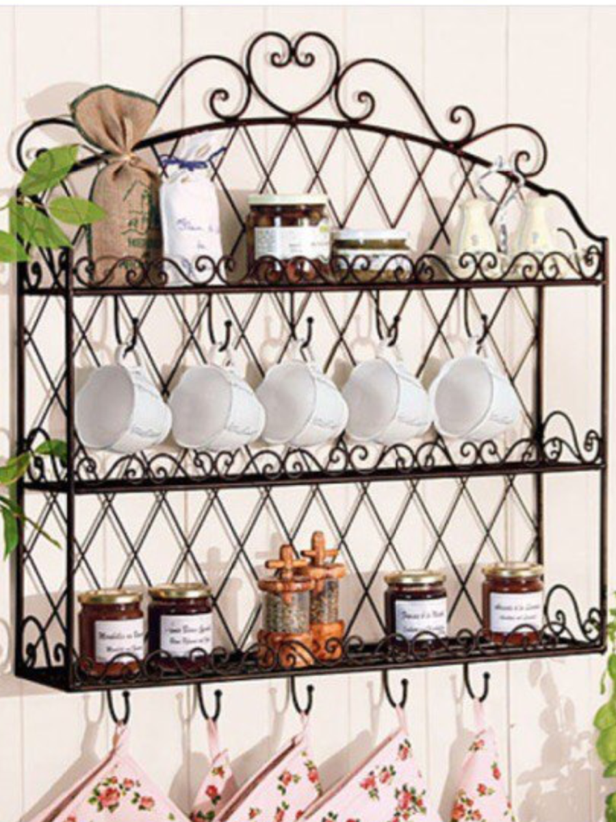 Металлические полочки для кухни