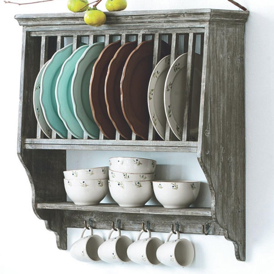 Сушилка для посуды в стиле Прованс