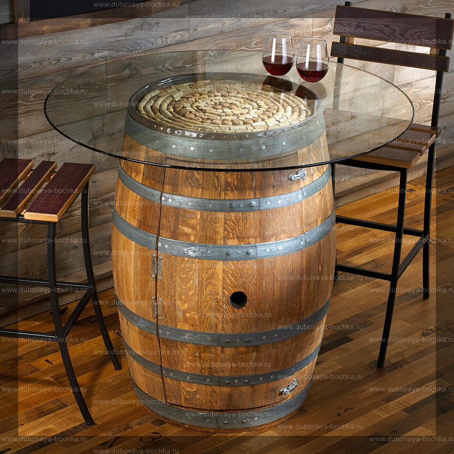 Декор деревянных бочонков