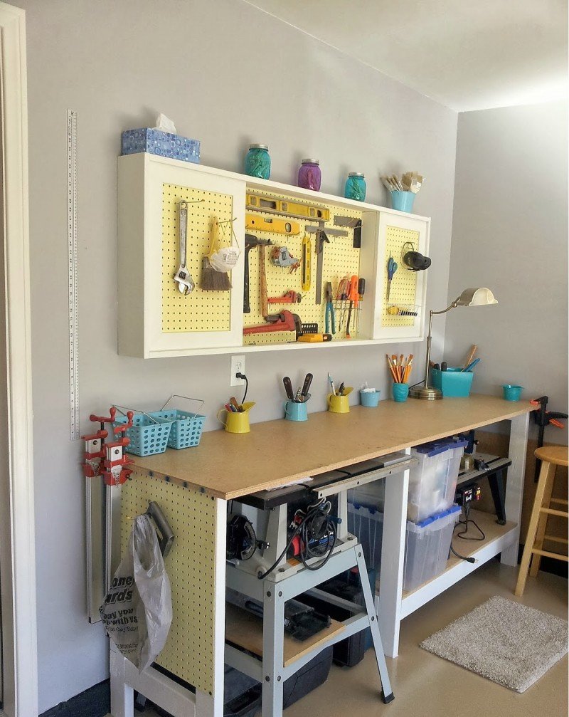 Стеллажи для мастерской