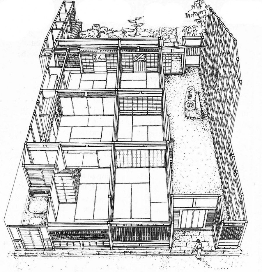 Японская Минка планировка