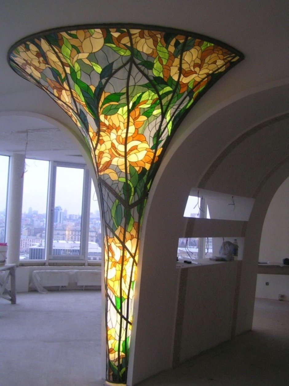 Бра настенные Тиффани витражные