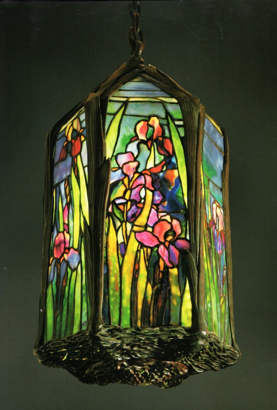 Витражные потолки Тиффани