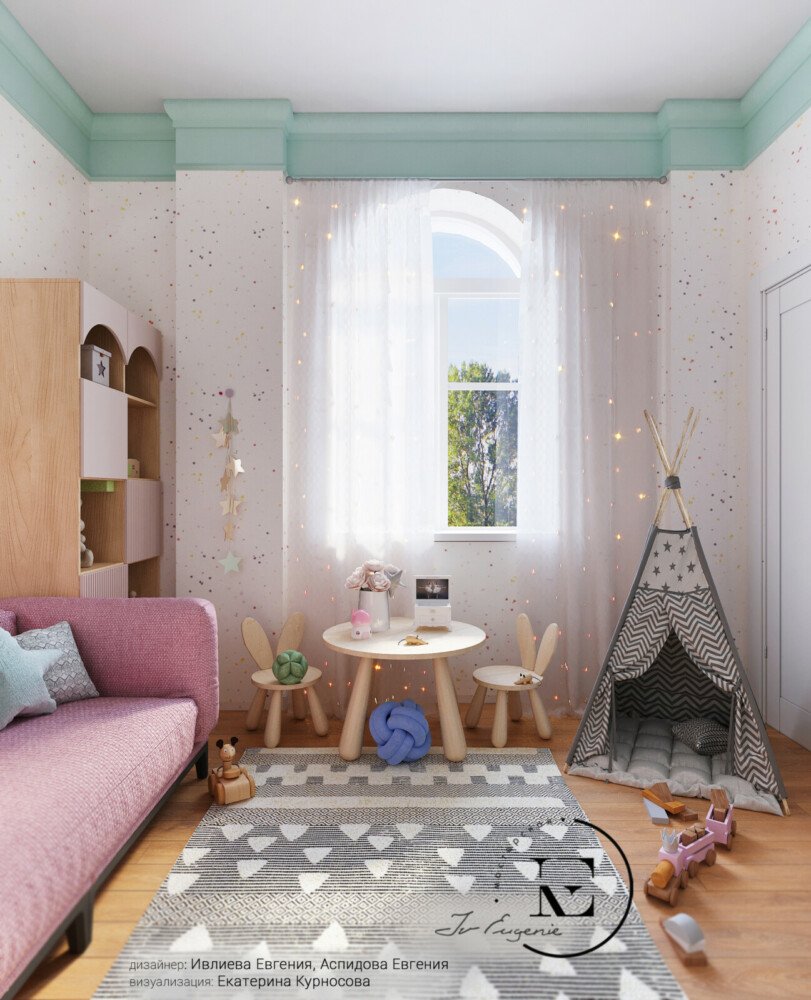 Детская акварель Сильва