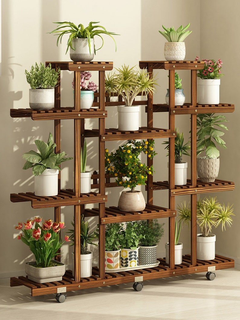Стеллажи для комнатных цветов
