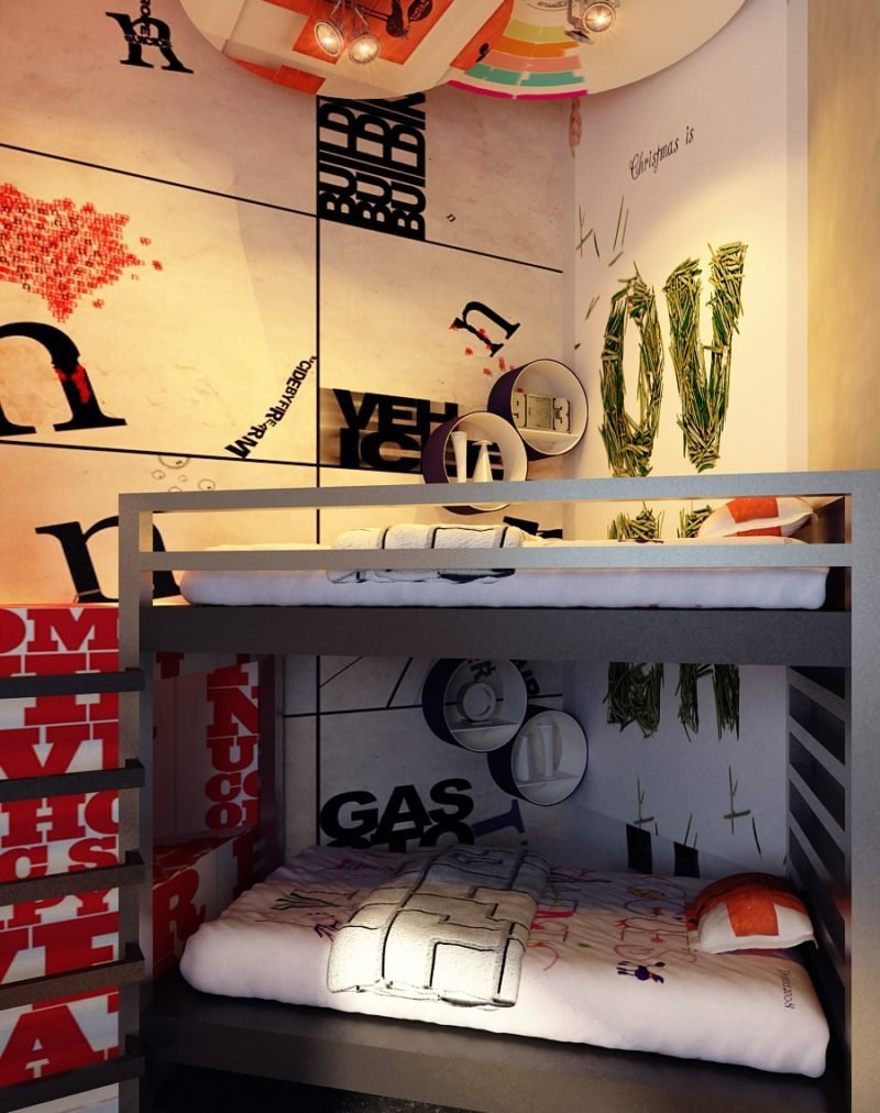 Комнаты в стиле Японии для подростка